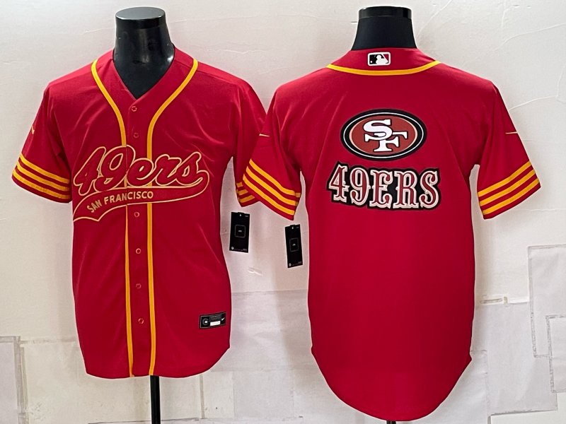 Men 2026 Nike San Francisco 49ers blank red NFL Jersey 09240011->san francisco 49ers->NFL Jersey